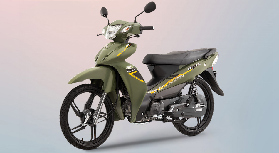 XE MÁY SYM ELEGANT Sport 50CC vành ĐÚC