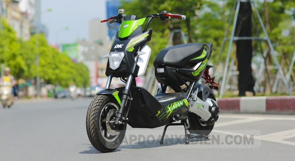 Xe máy điện Xman Yadea 5 2017 hấp dẫn giới trẻ